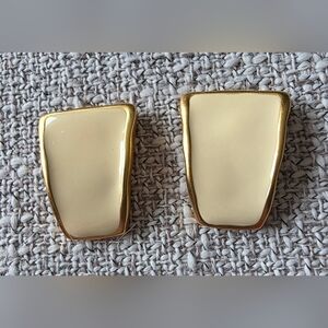 Vintage Anne Klein Enamel Earings